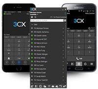 3CX Benutzeroberfl&auml;che
