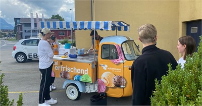 Unsere Piaggio Ape - ein echter Hingucker