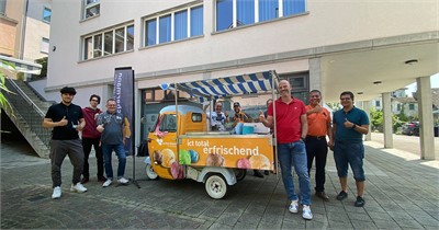Begeisterte Gesichter am Standort M&auml;nnedorf