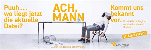 So muss IT nicht sein. Produktivit&auml;t beginnt nicht mit endlosem Suchen. 