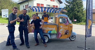 Daumen hoch f&uuml;r das k&ouml;stliche Gelati
