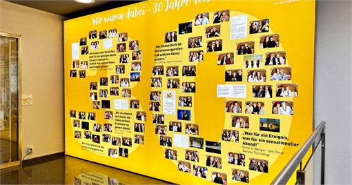 Unsere &laquo;Wall of Emotions&raquo; am Standort Kriens, Luzern